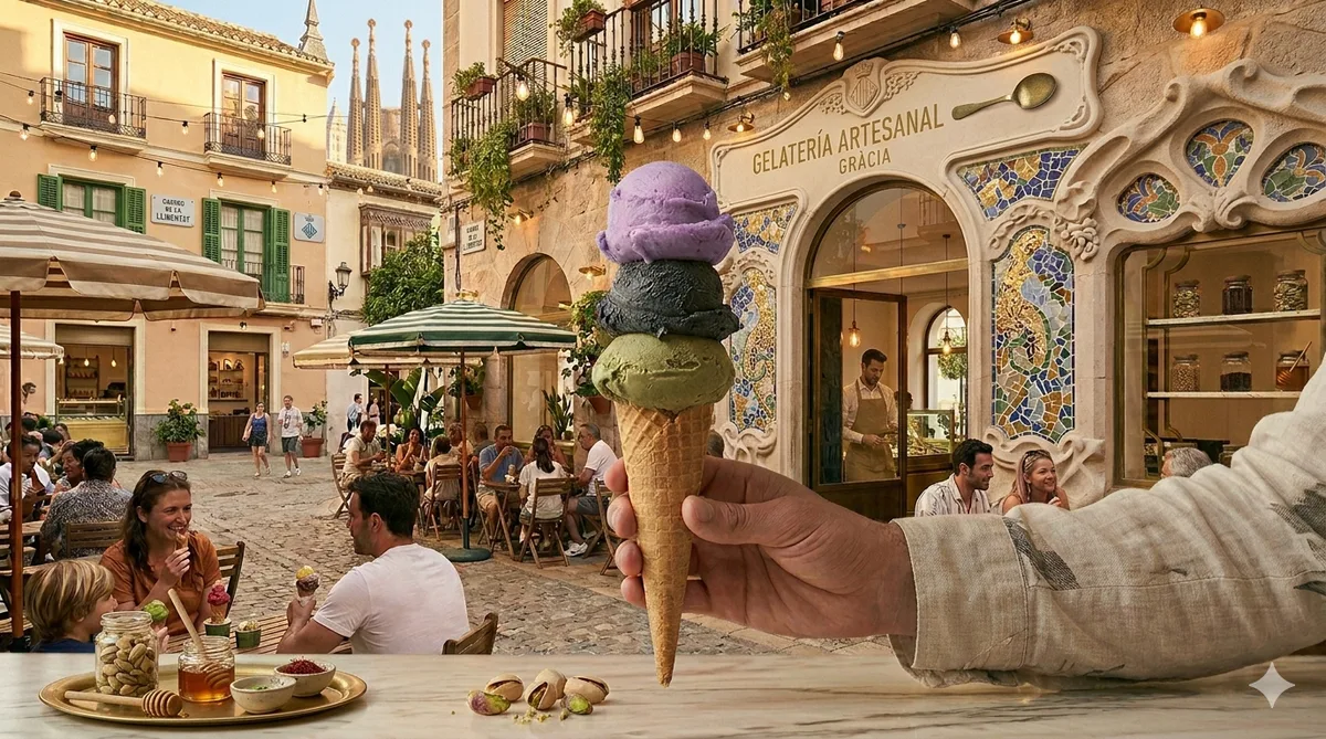 Heladerías cerca de los monumentos más visitados de España