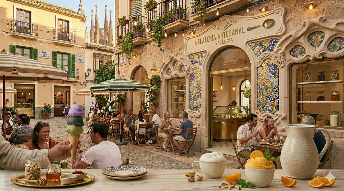 Ruta del helado en Valencia: del Mercado Central al Cabanyal
