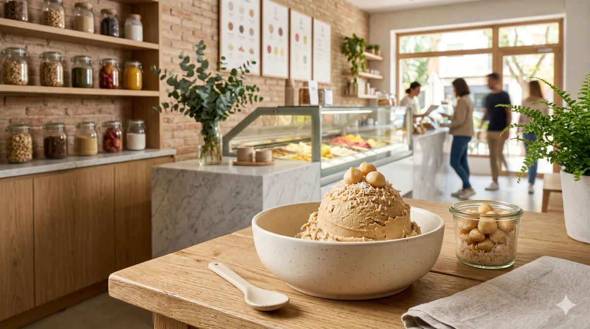 Helado keto sin azúcar artesanal: guía de macros y dónde encontrarlo