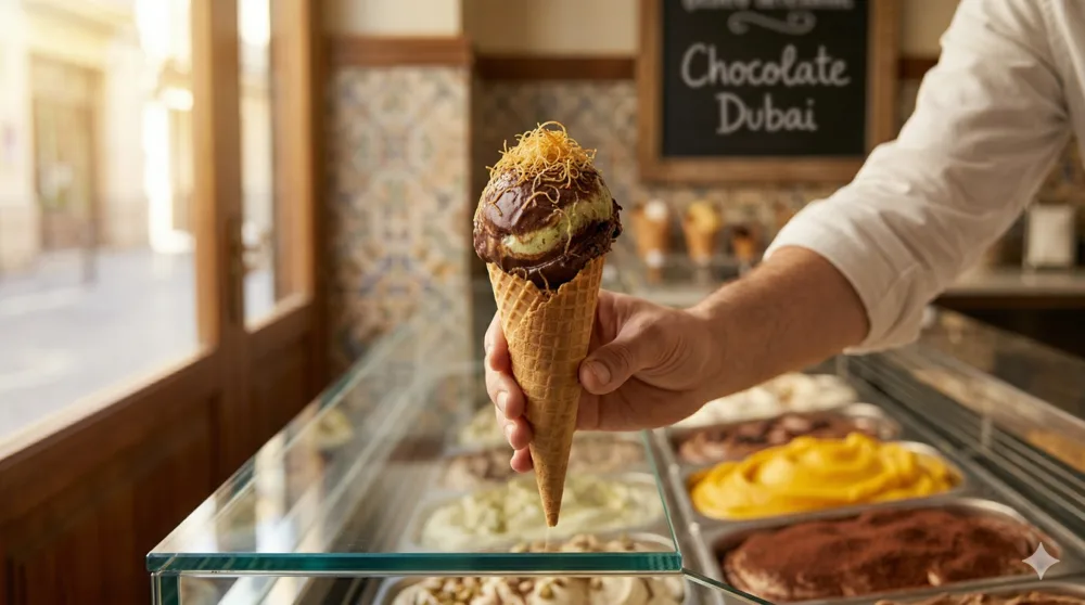 Proceso artesanal de elaboración del kadayif tostado en mantequilla