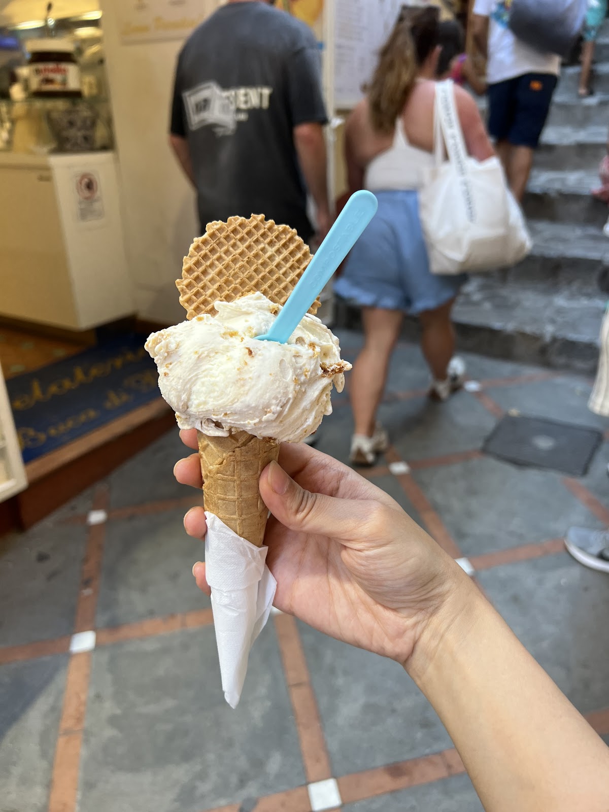 Il locale in servizio.