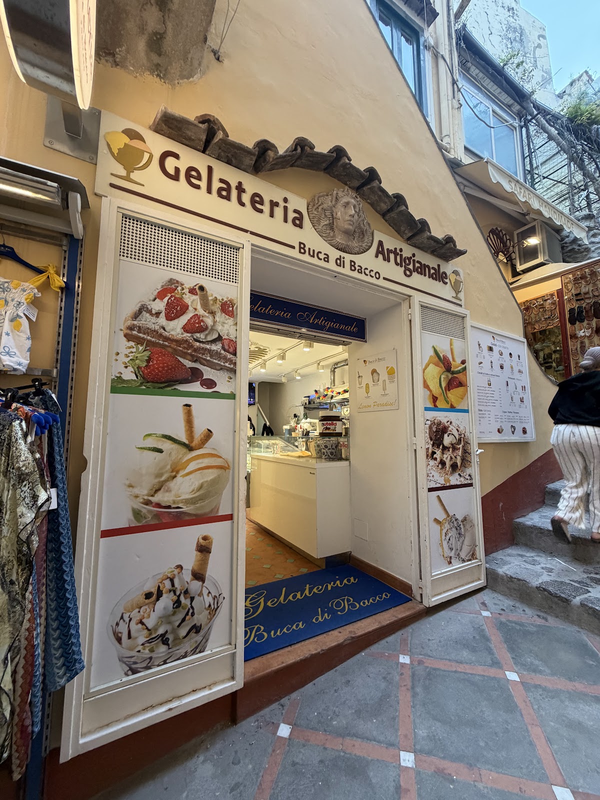 Il gelato della casa.