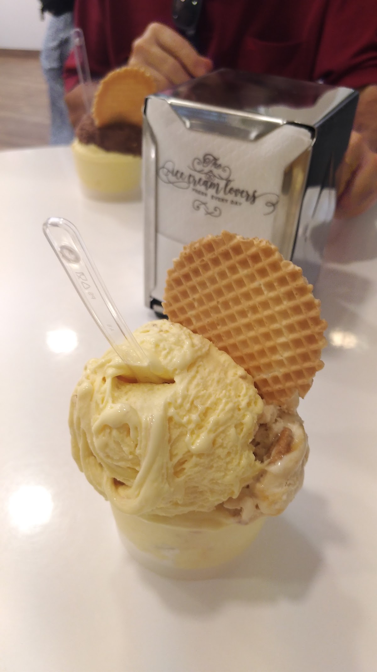 Il gelato della casa.