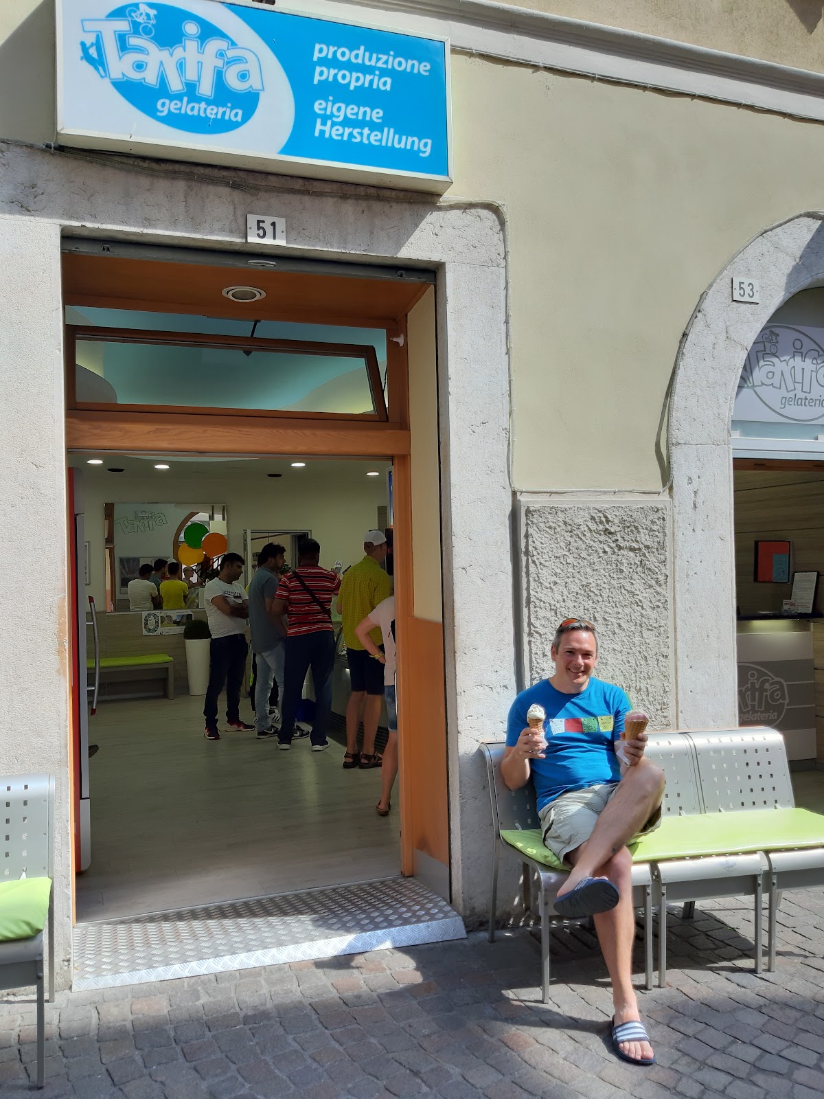 Il gelato della casa.