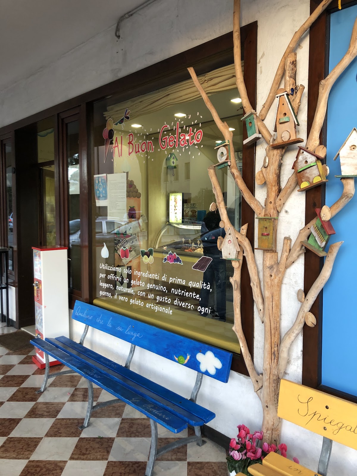 Il gelato della casa.