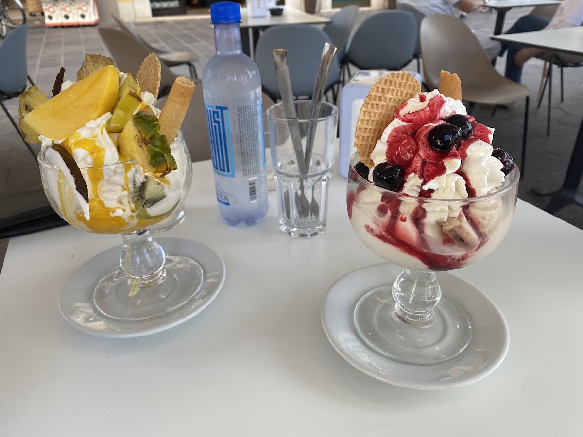 Il gelato della casa.