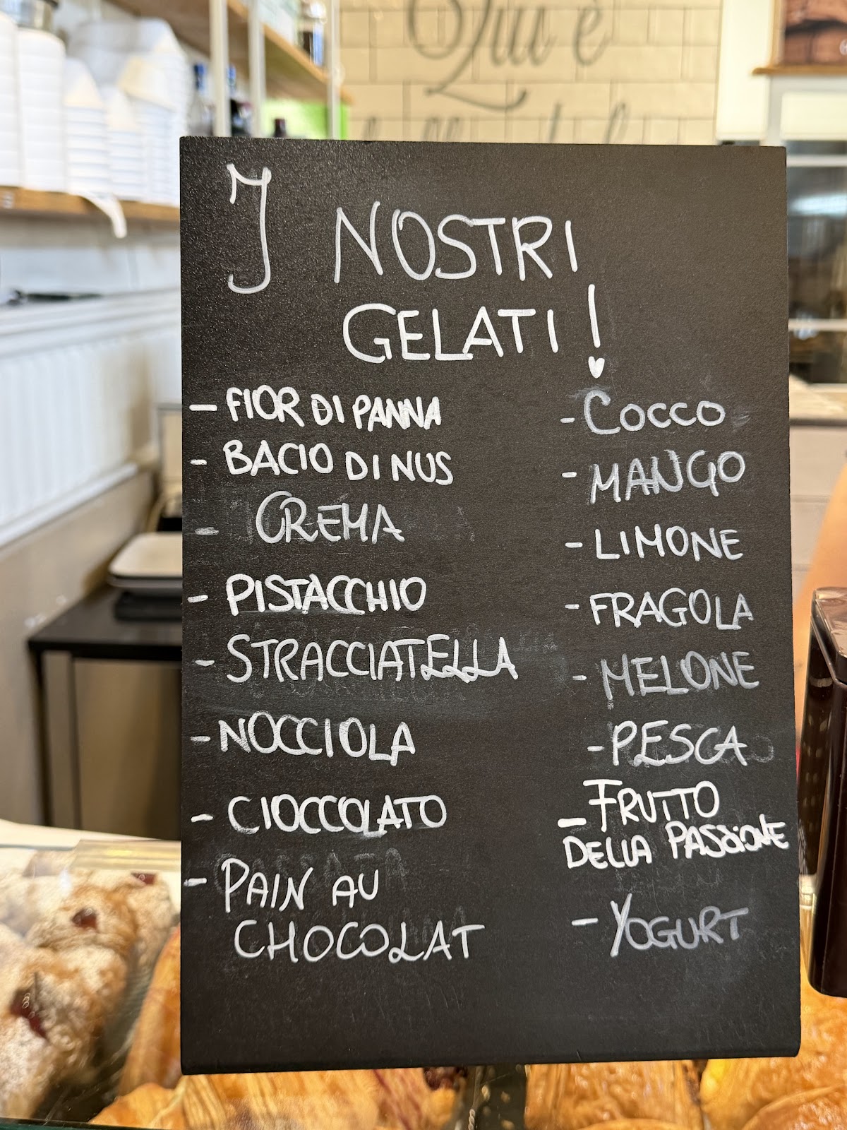 Il locale in servizio.