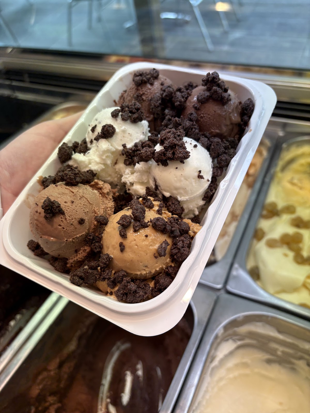 Il gelato della casa.