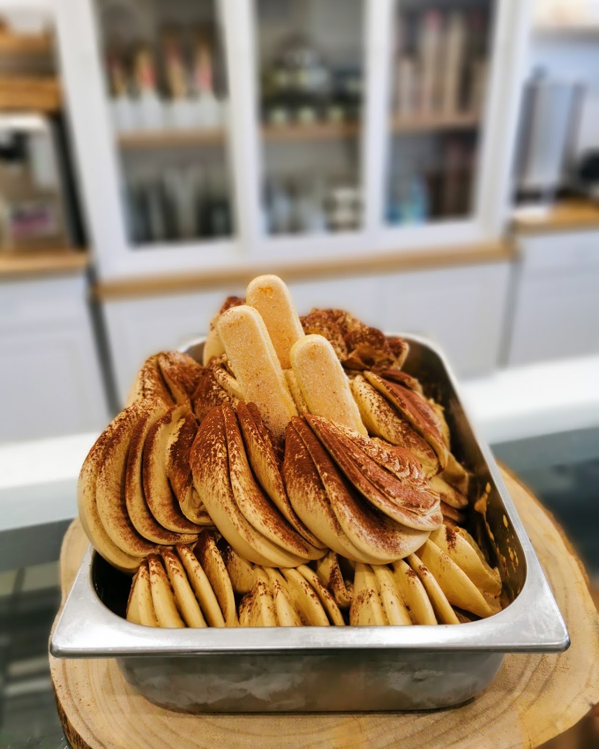 Il gelato della casa.