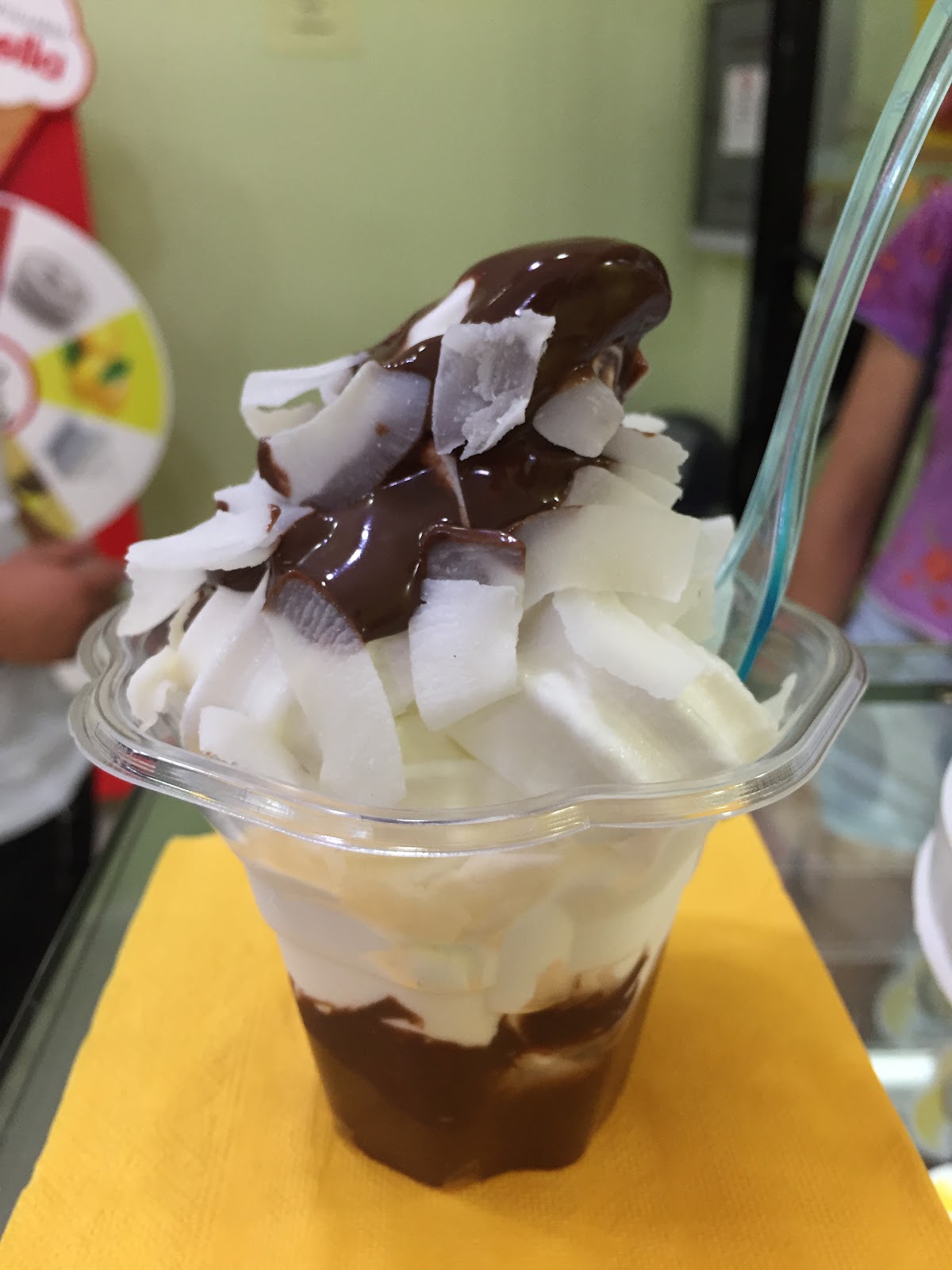Il gelato della casa.