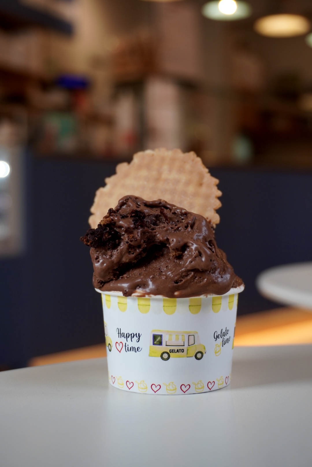 Il gelato della casa.