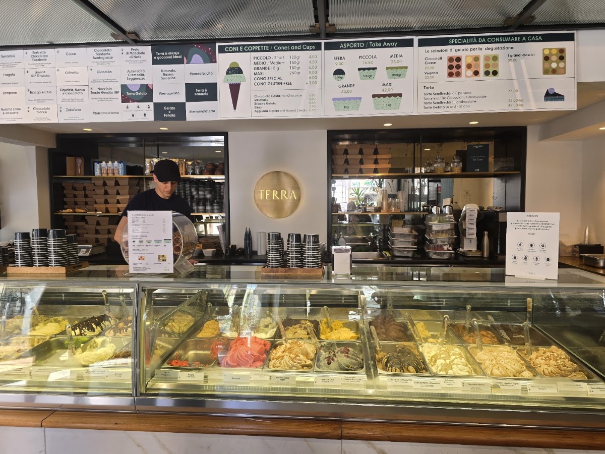 Il locale in servizio.
