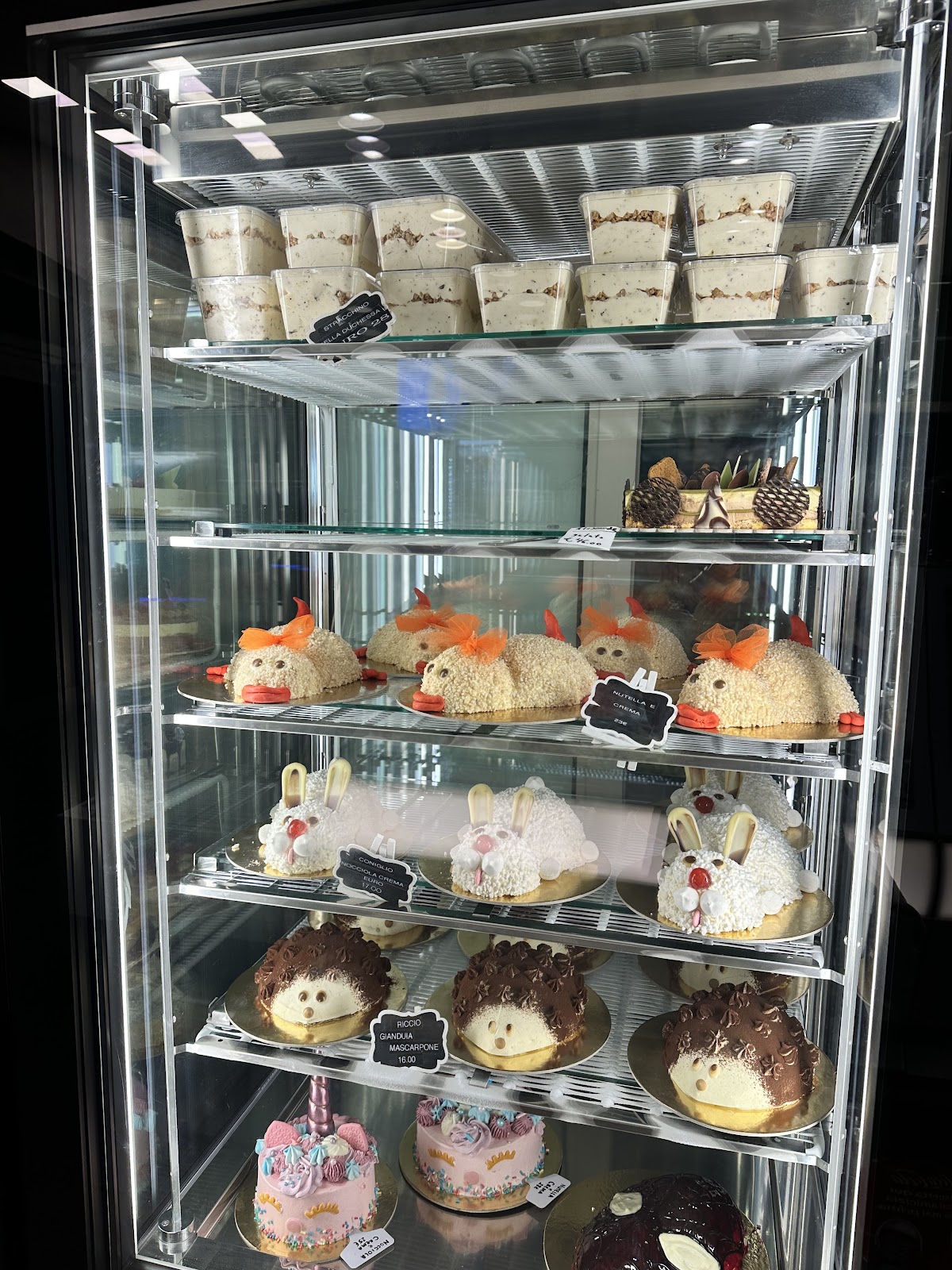 Il locale in servizio.