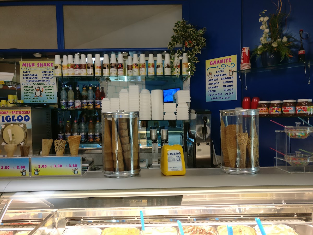 Il gelato della casa.