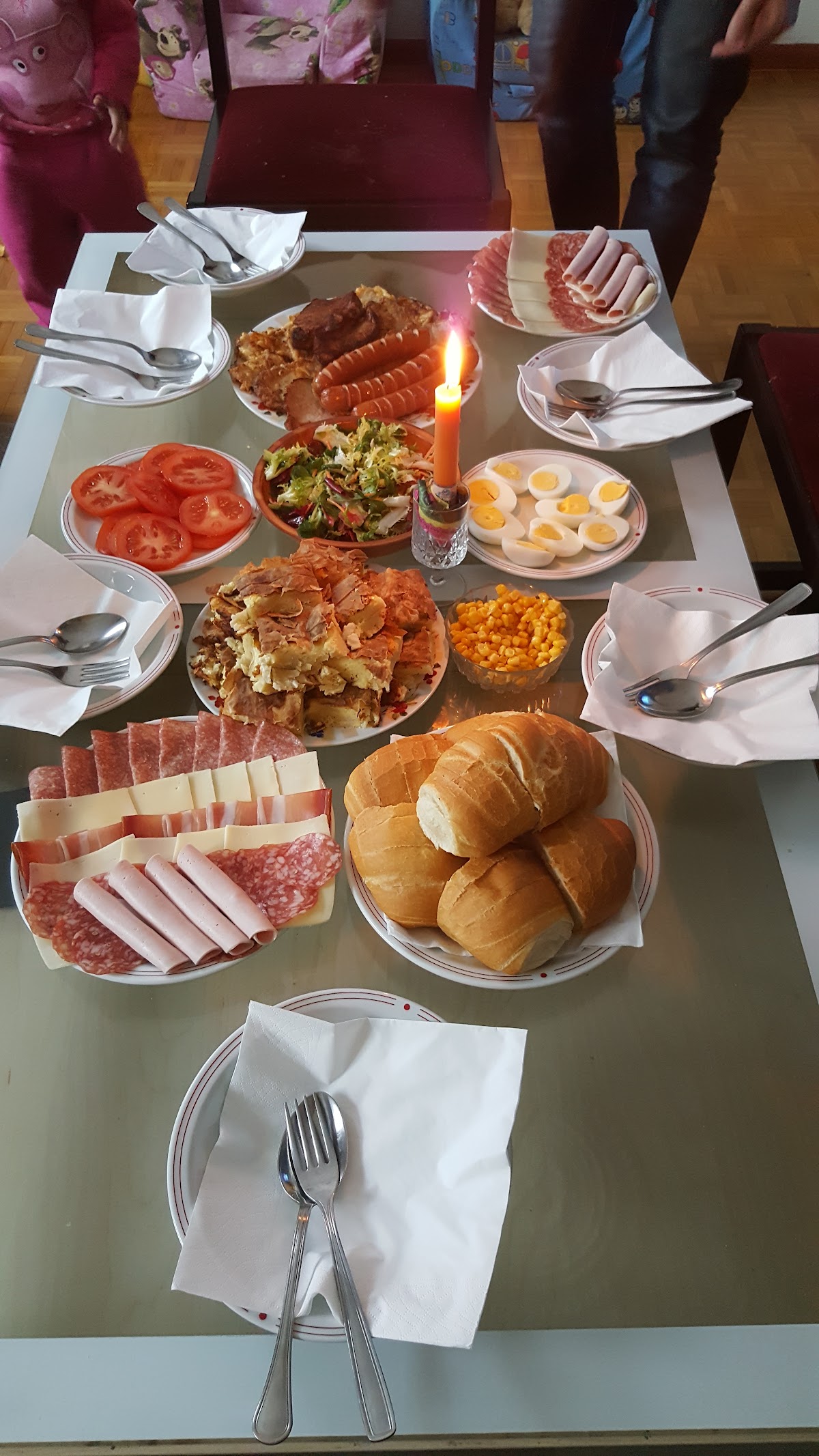 Un dettaglio della vetrina.