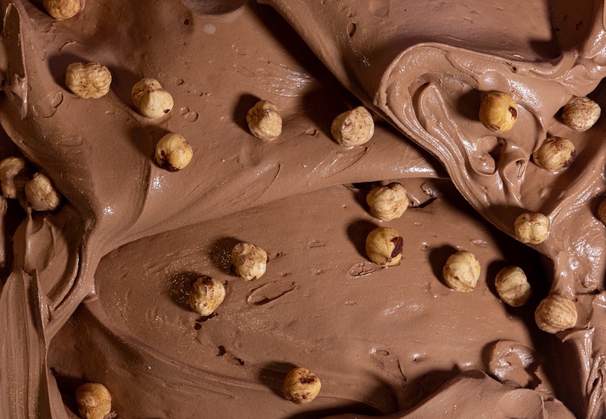 Il gelato servito.