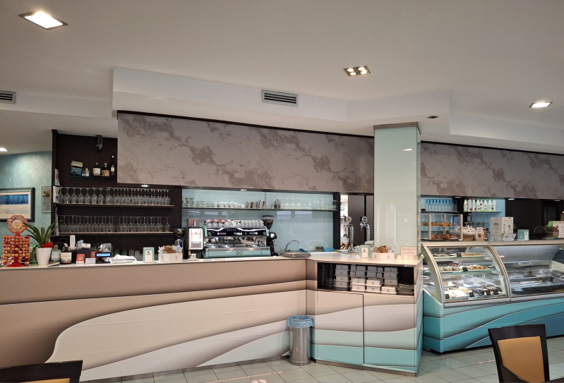 Il gelato servito.