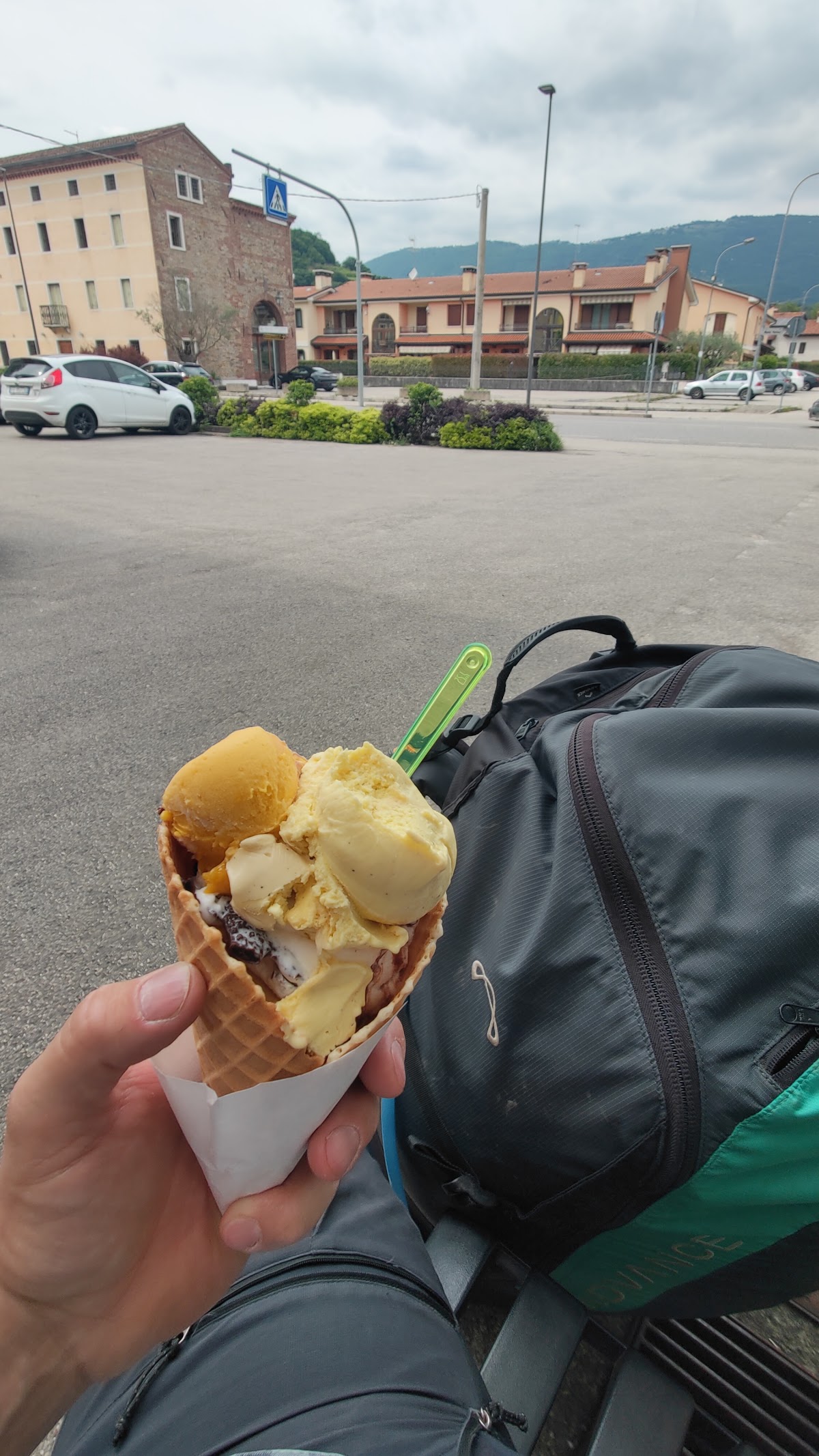 Il gelato della casa.