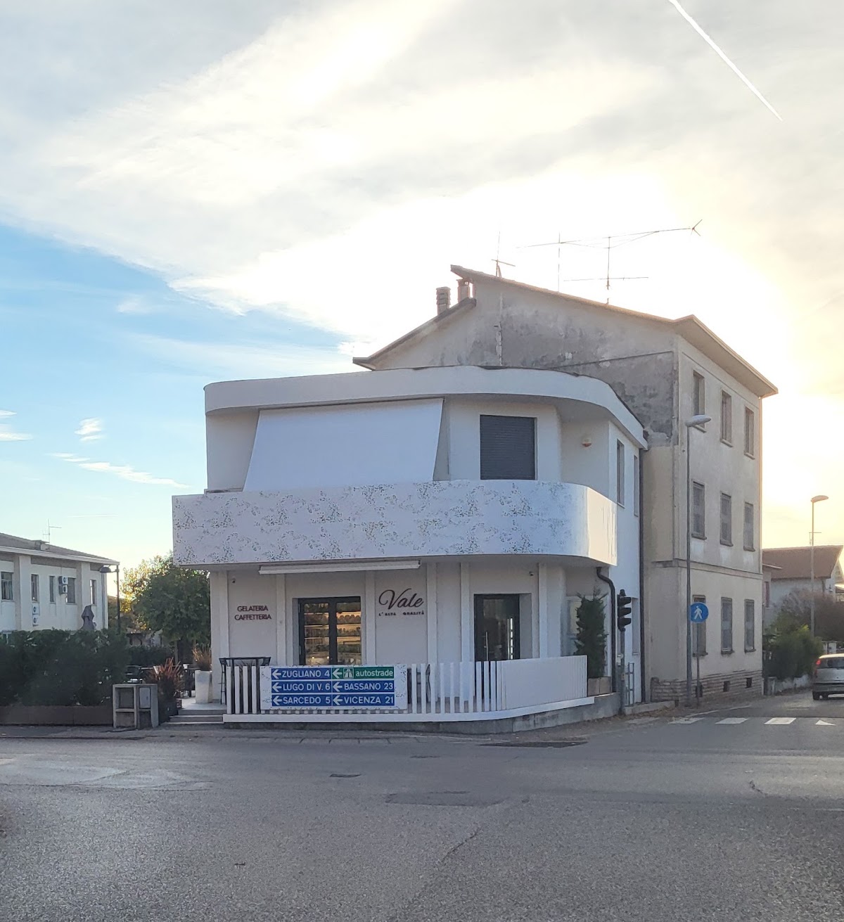 Il gelato servito.