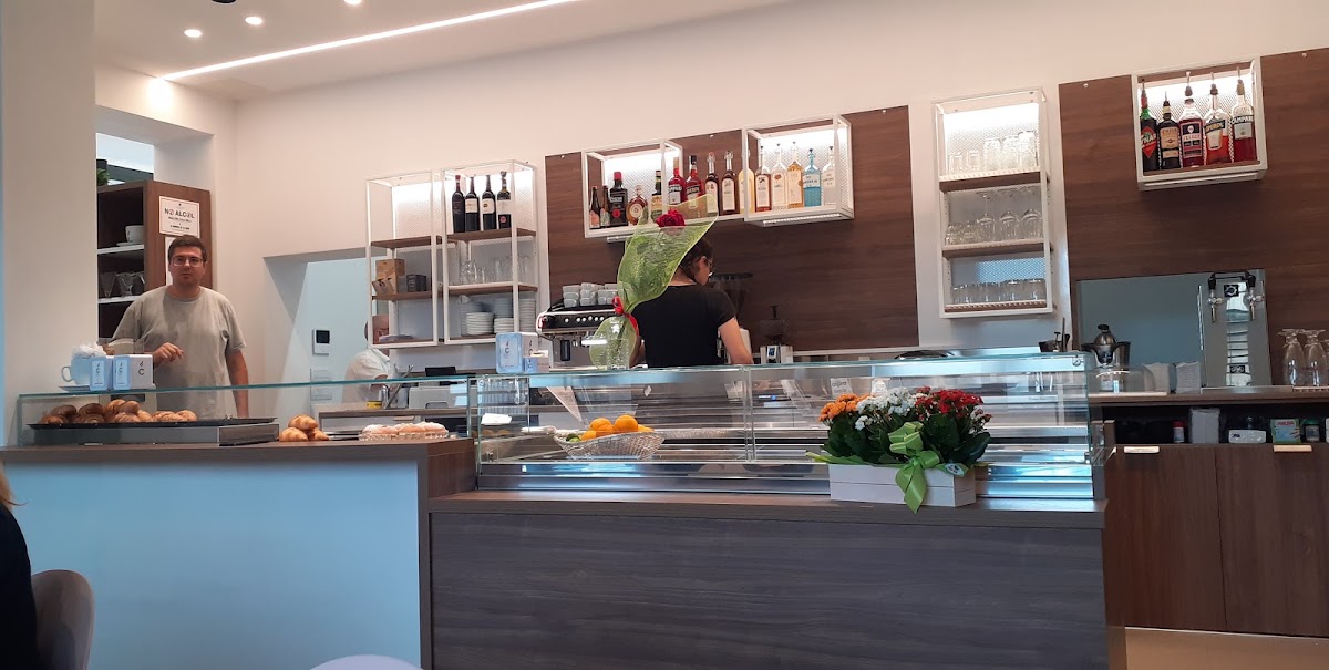 Il locale visto dall'interno.