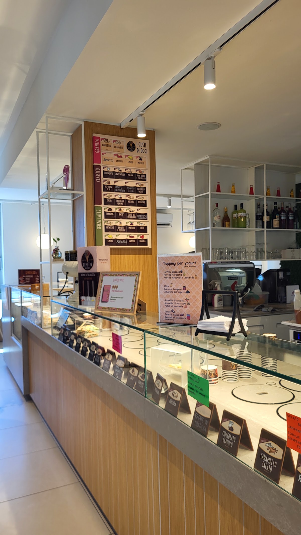 Il locale in servizio.