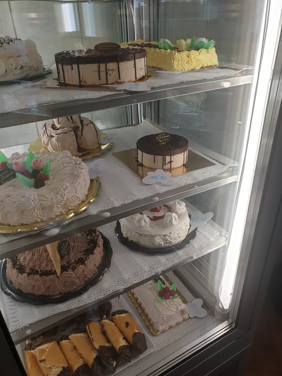 Il gelato della casa.