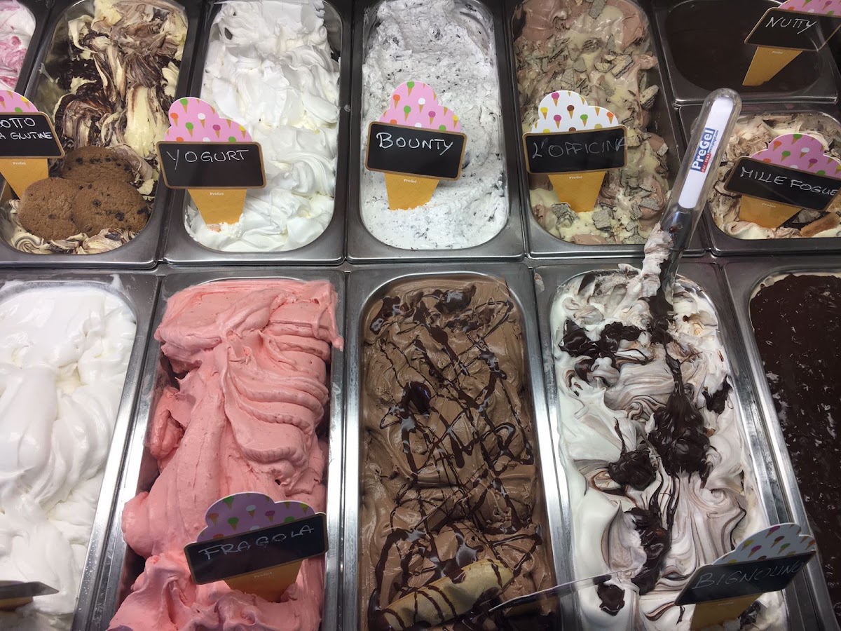 Il gelato della casa.