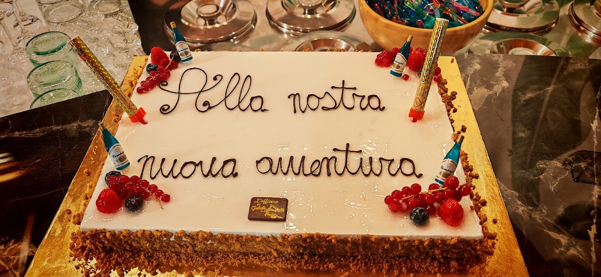 Un dettaglio del banco.