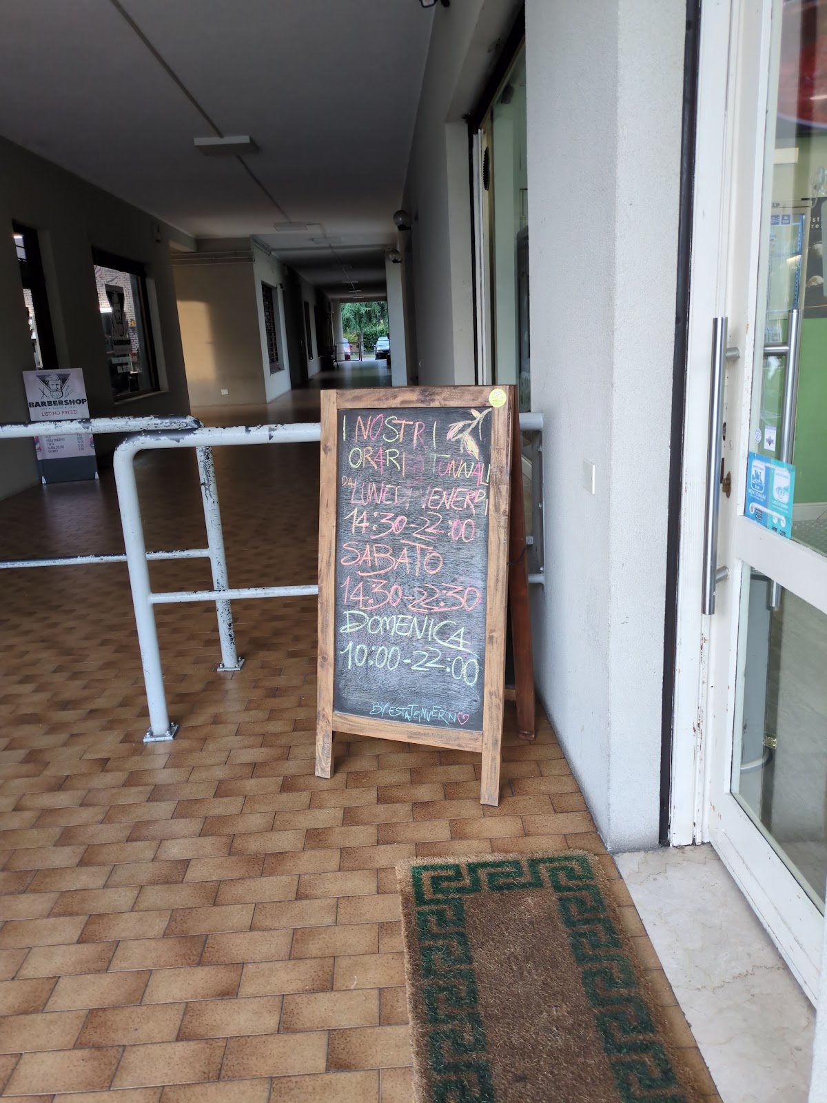 Il locale in servizio.