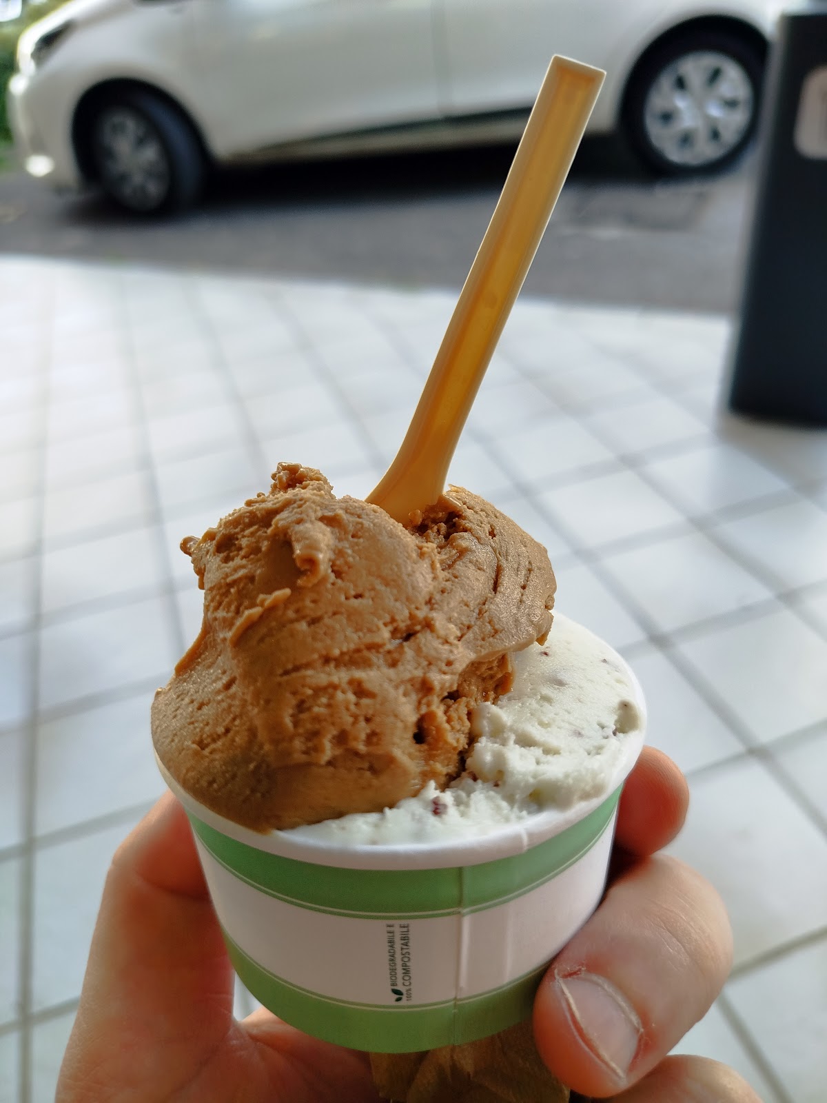 Il gelato della casa.