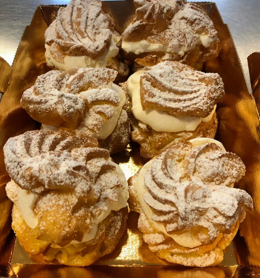 Il gelato servito.