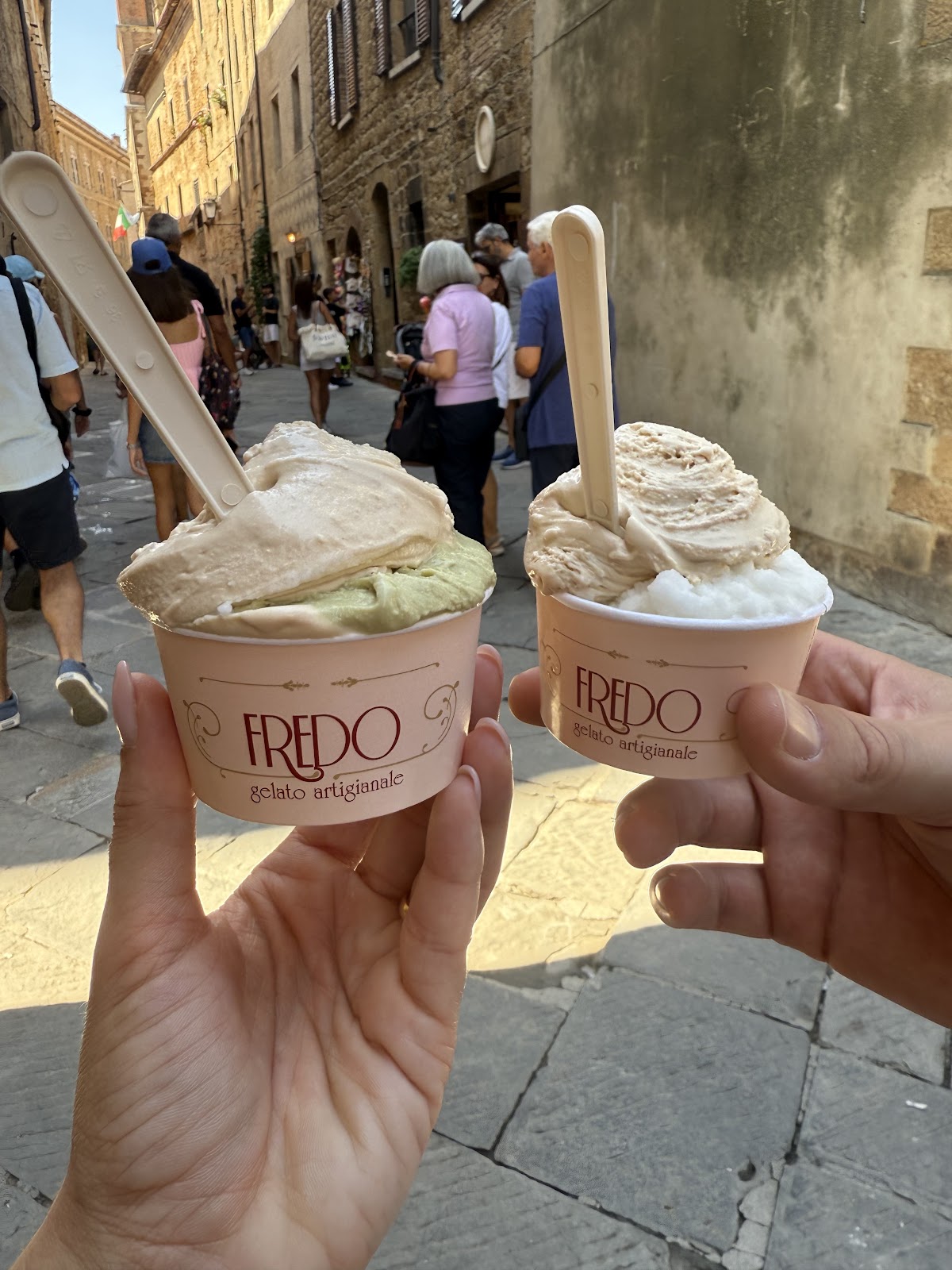 Il gelato della casa.