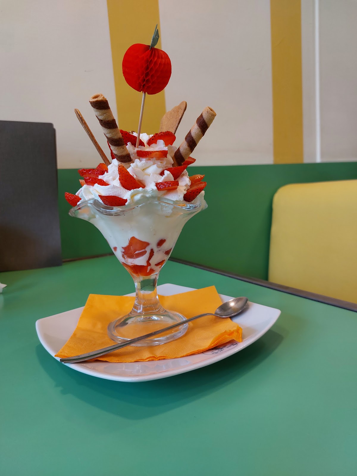 Il gelato della casa.