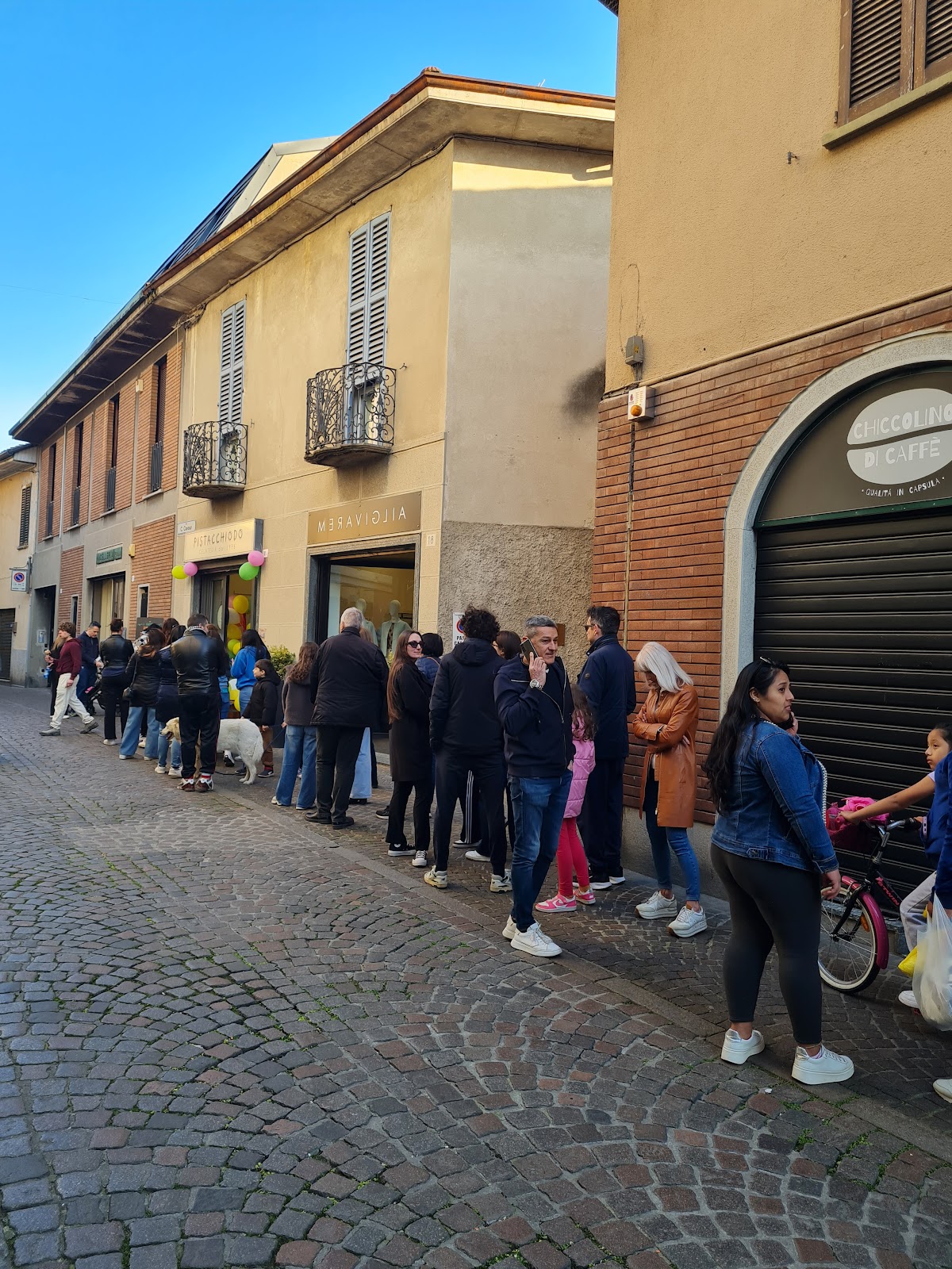 Il locale in servizio.