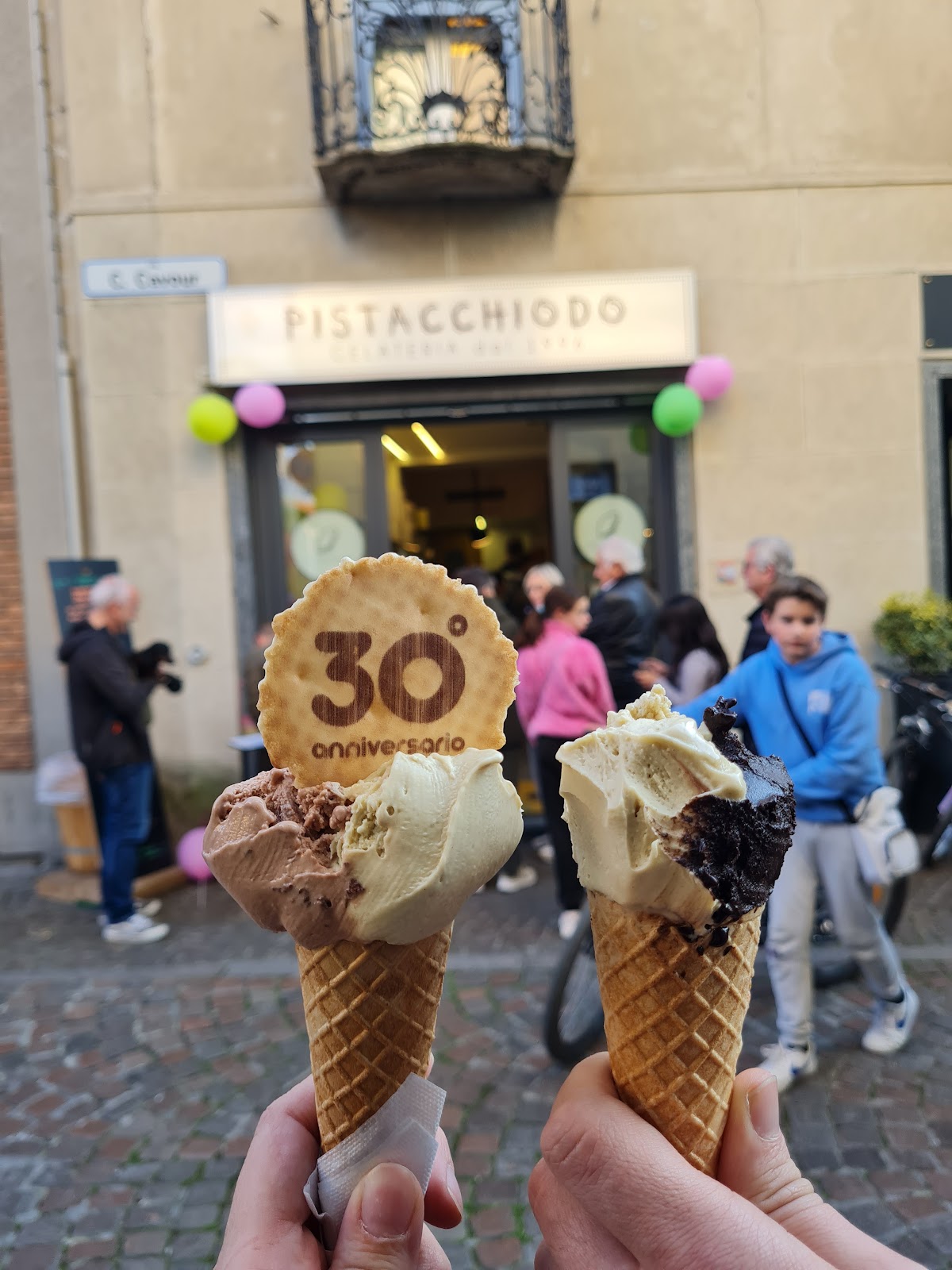 Il gelato della casa.