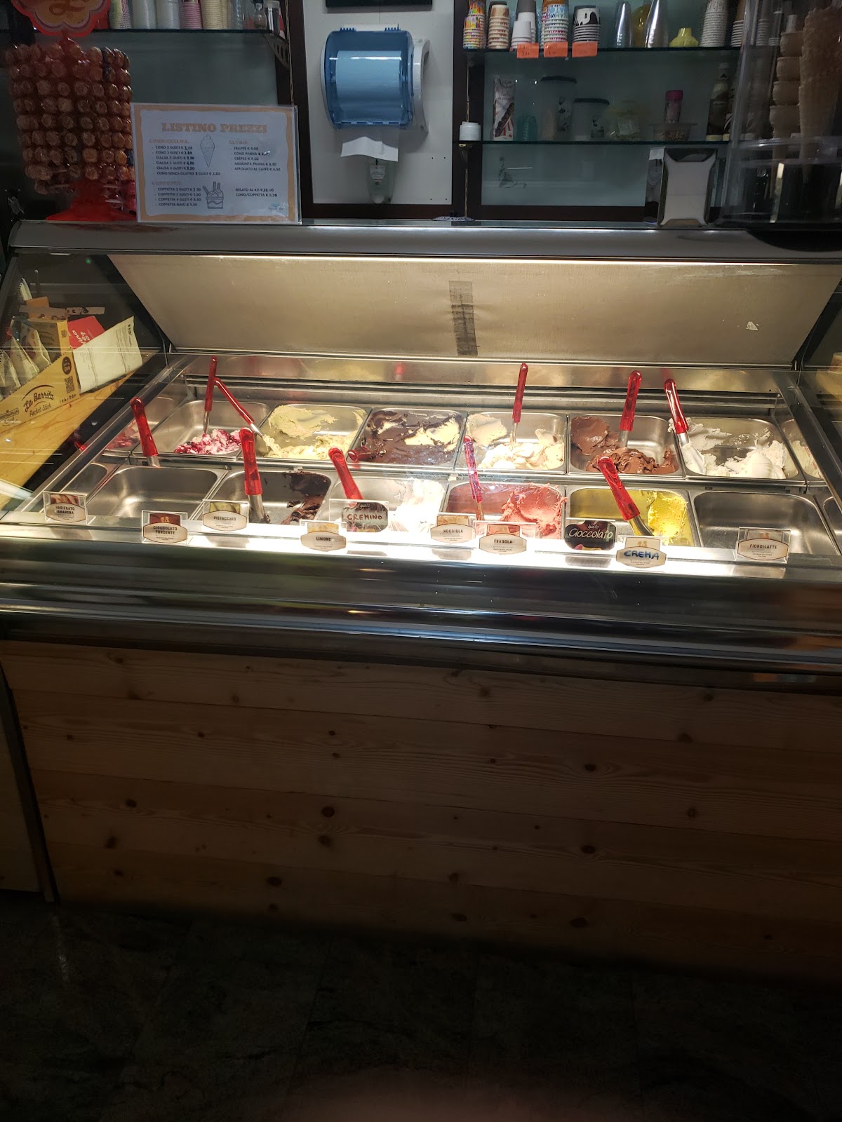 Il gelato della casa.