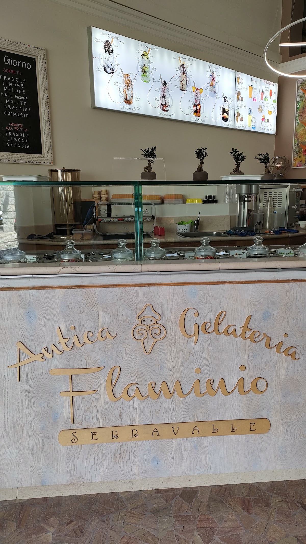 Il gelato della casa.