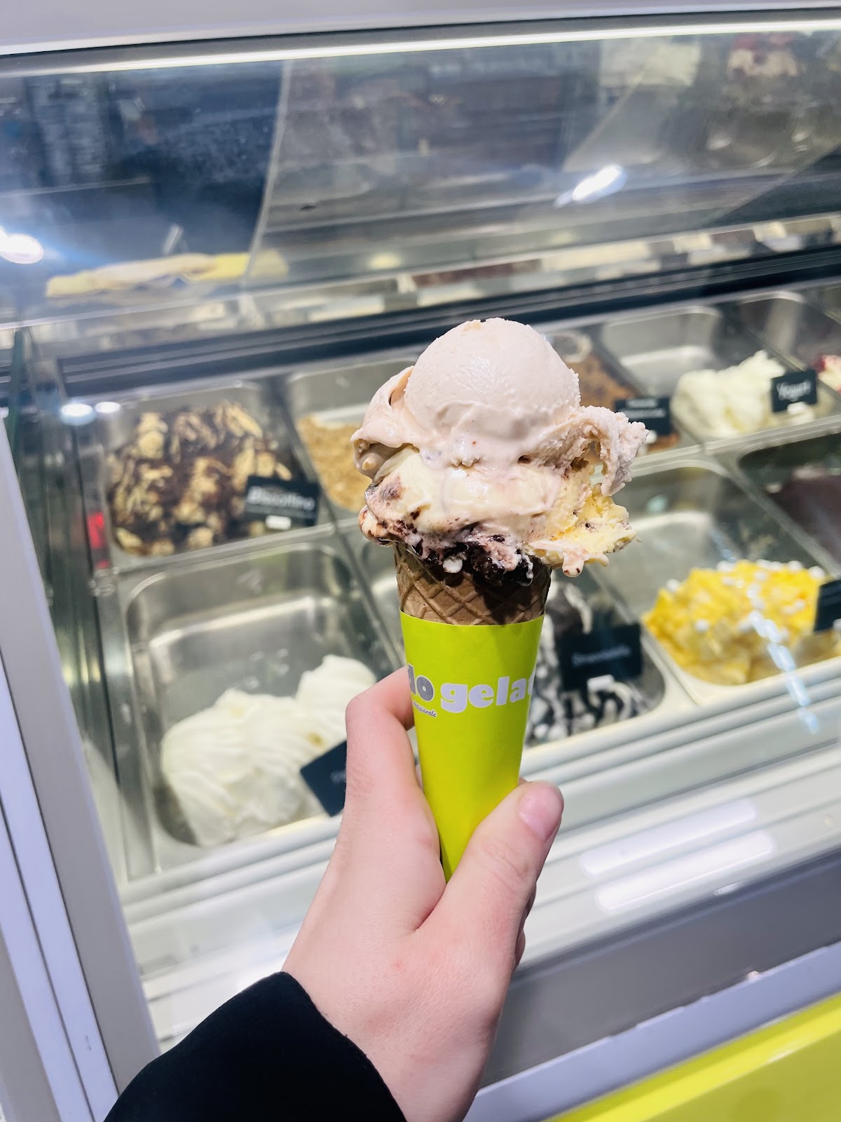 Il gelato della casa.