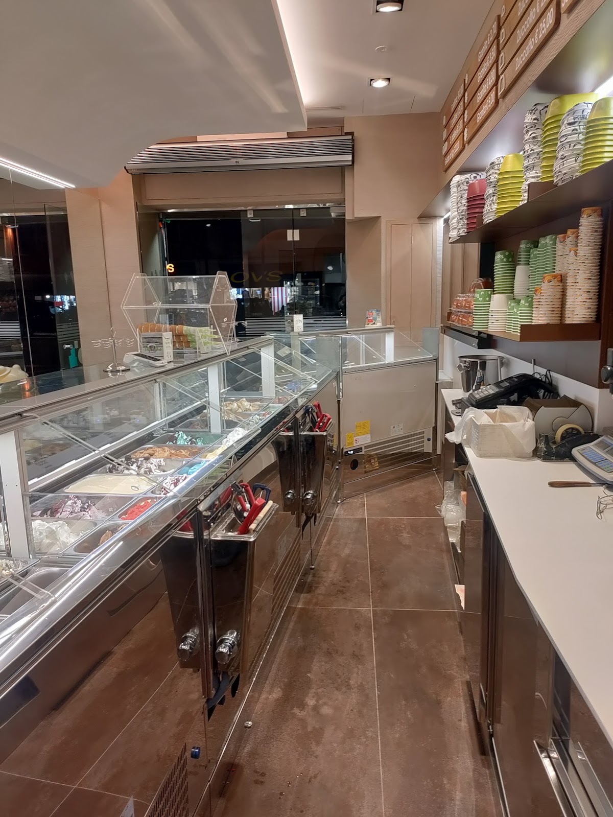 Il gelato della casa.