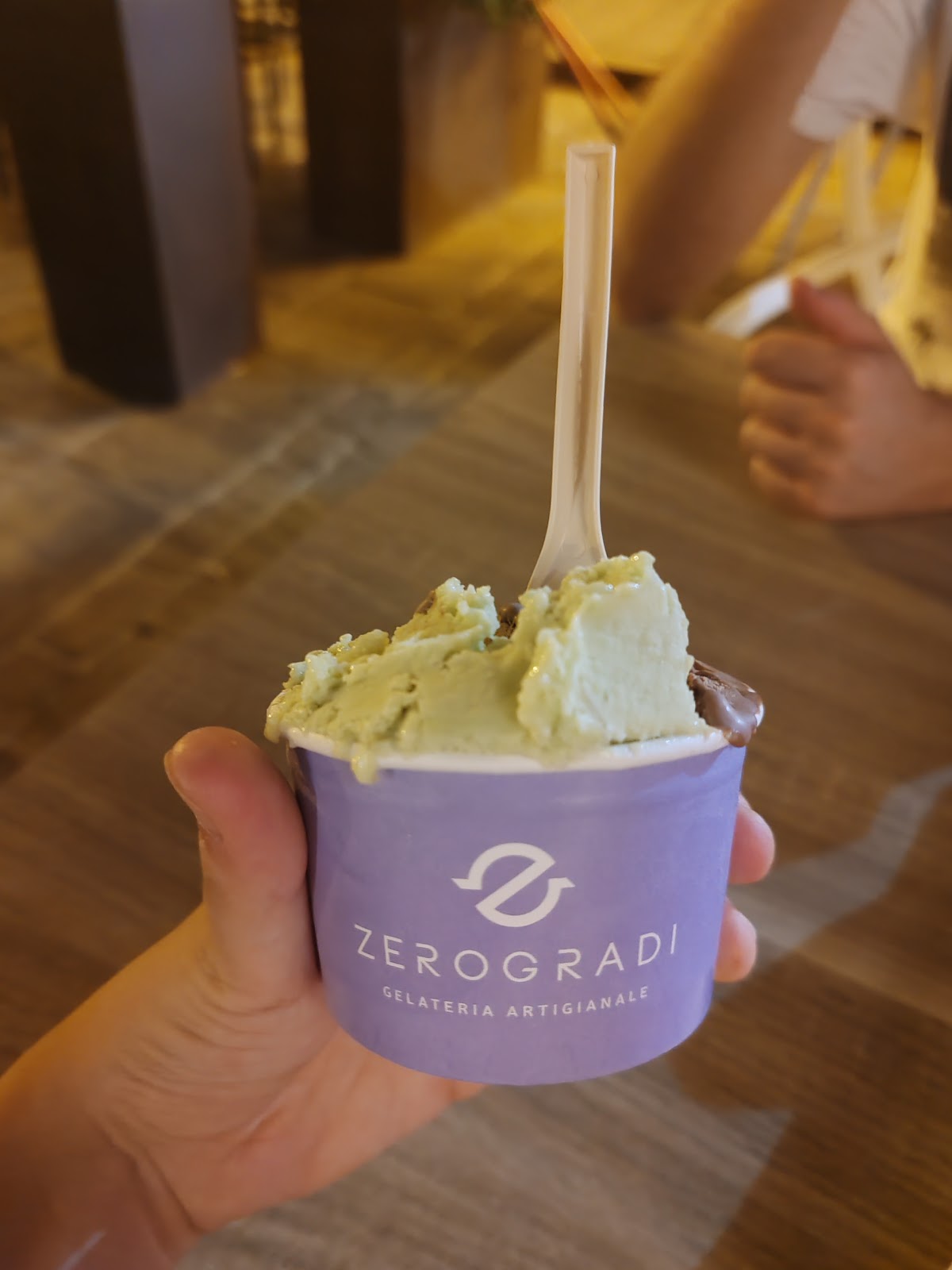 Il gelato della casa.