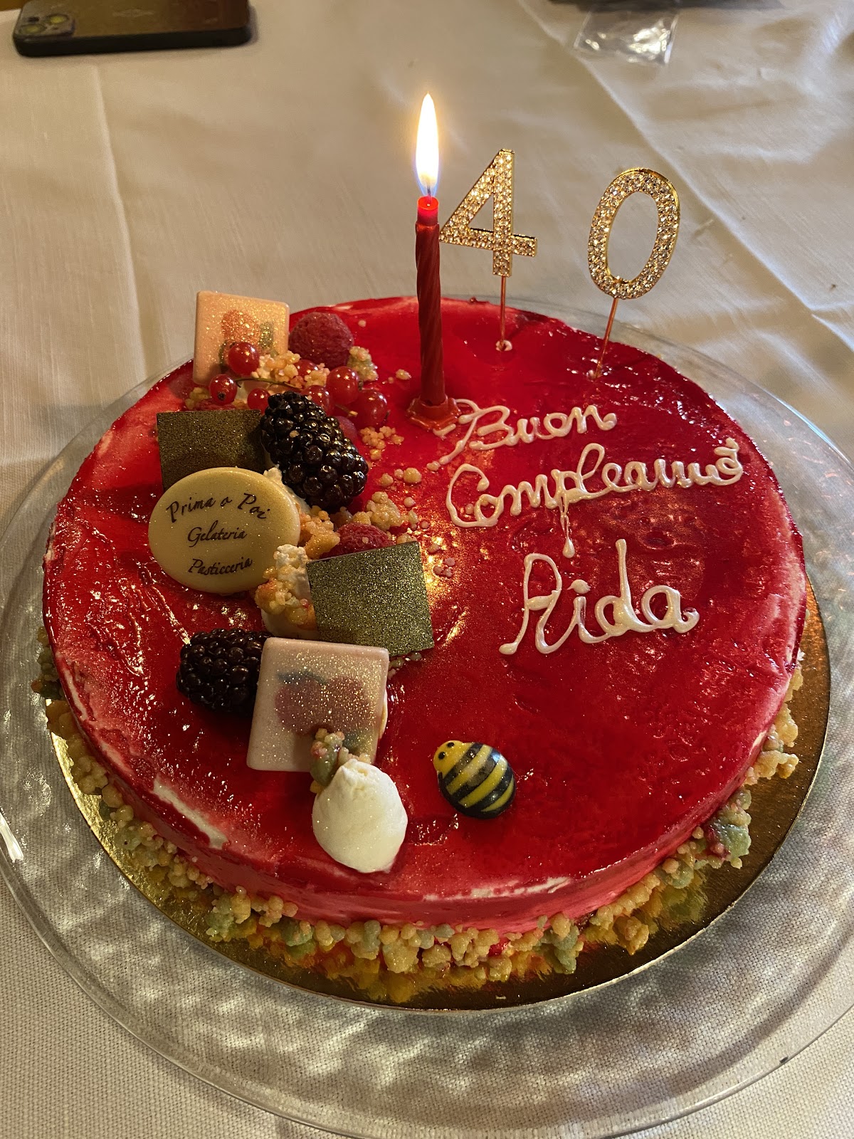 Il gelato della casa.