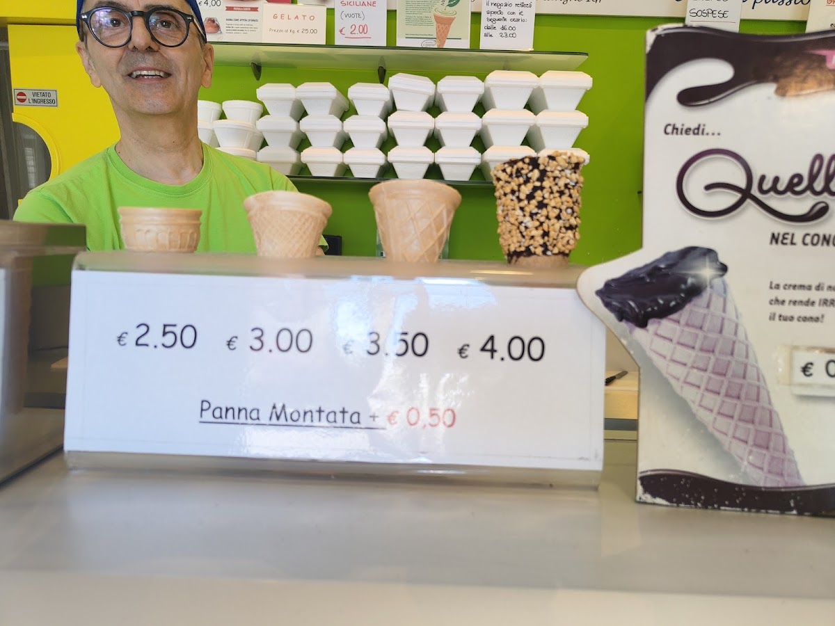 Il locale in servizio.