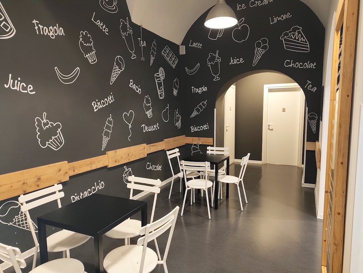 Il gelato della casa.