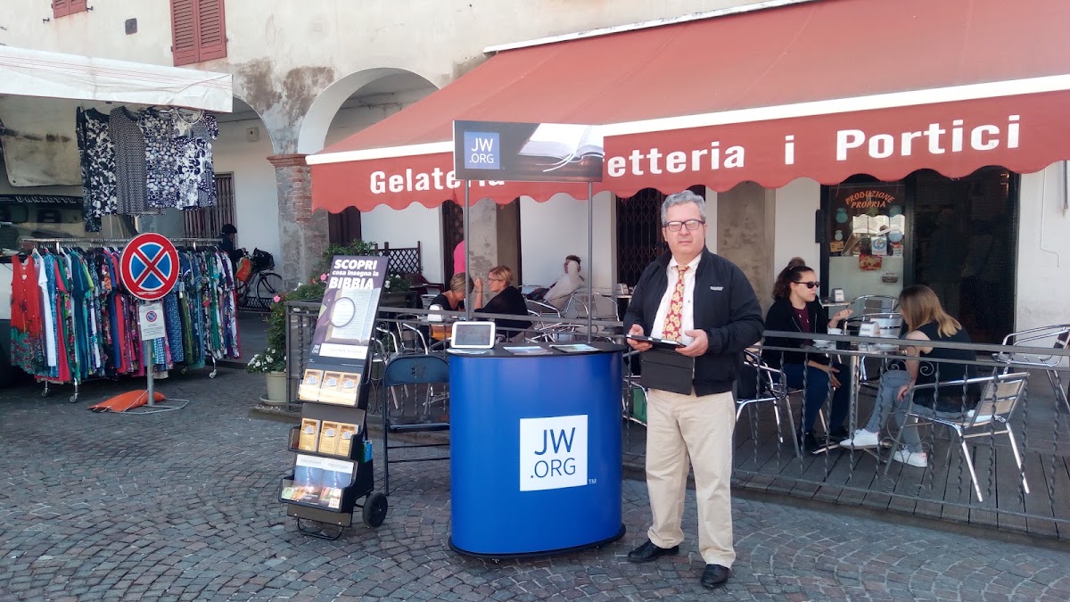 Il gelato servito.