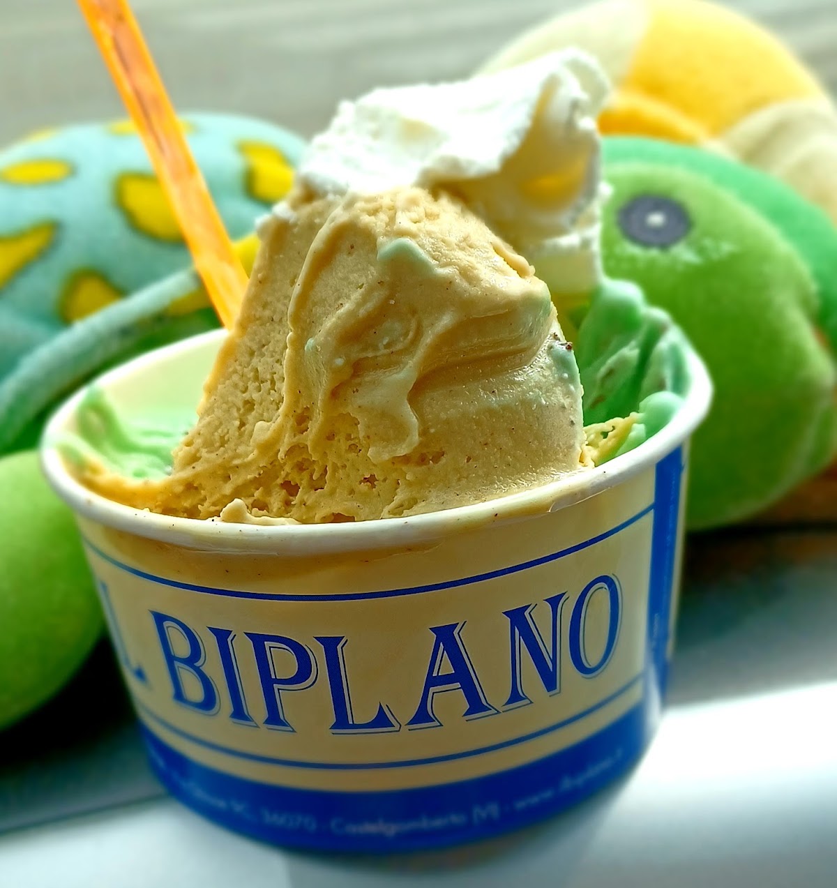 Il gelato della casa.