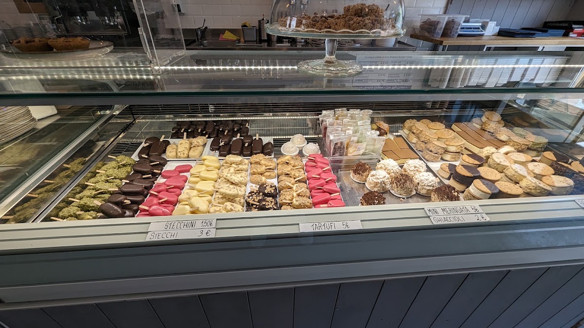 Il gelato servito.
