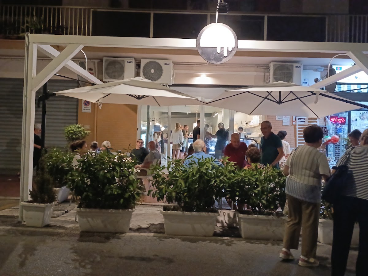 Il locale visto dall'interno.