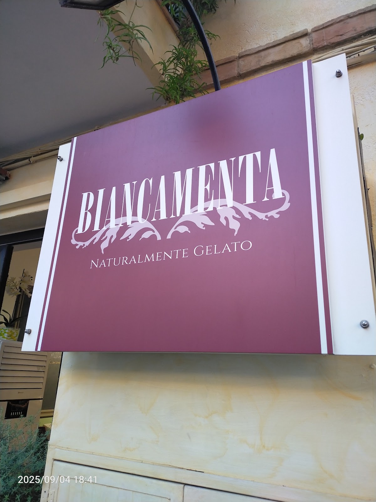 Il gelato della casa.