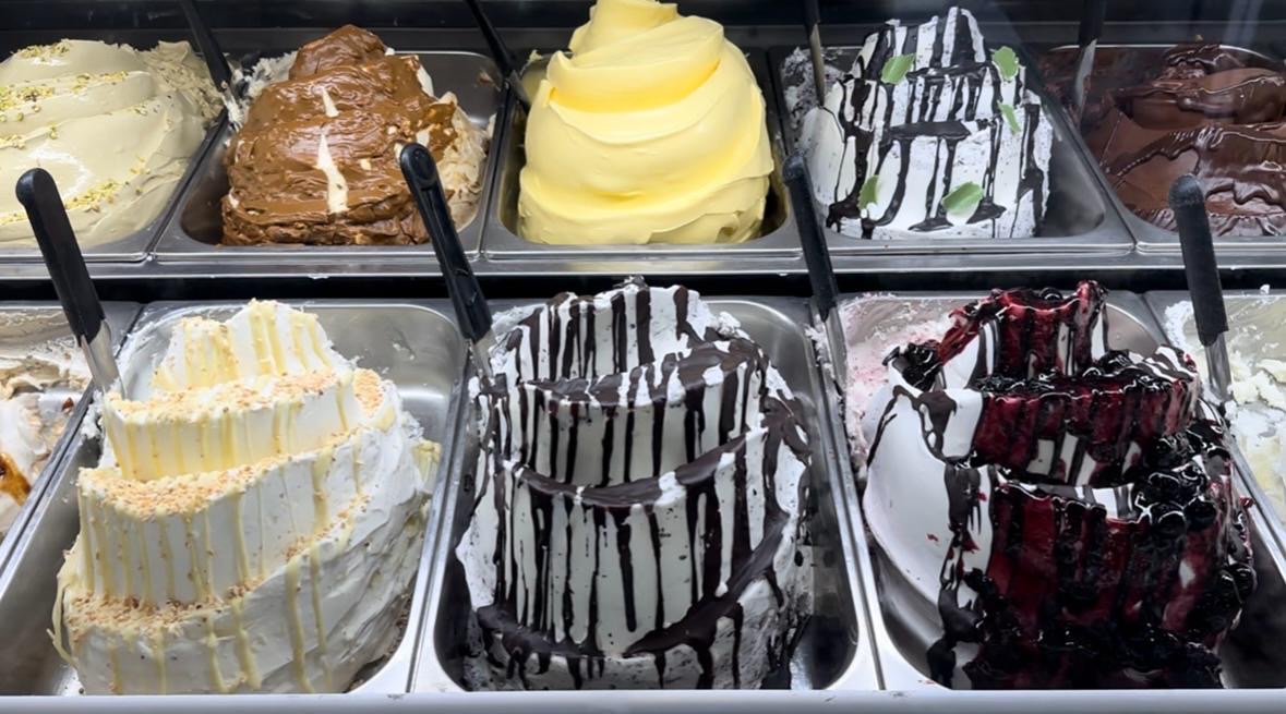 Il gelato della casa.