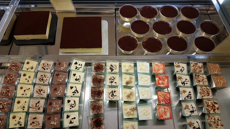 Il gelato servito.